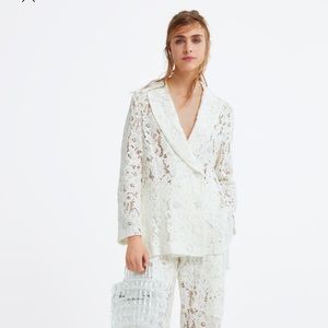 Zara lace blazer